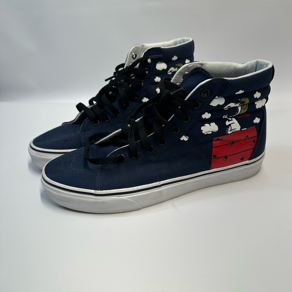 Vans x Peanuts Baron flying ace skateboard high size US men 9    US woman 10.5